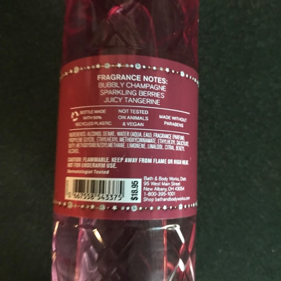 Bath & Body Works Champagne Toast Fine Fragrance Mist - Picture 9 of 11